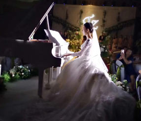 唯美新娘钢琴弹奏